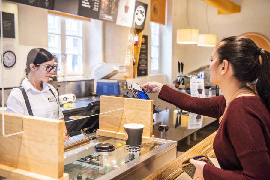 Valora Caffè Spettacolo payment bargeldloses bezahlen